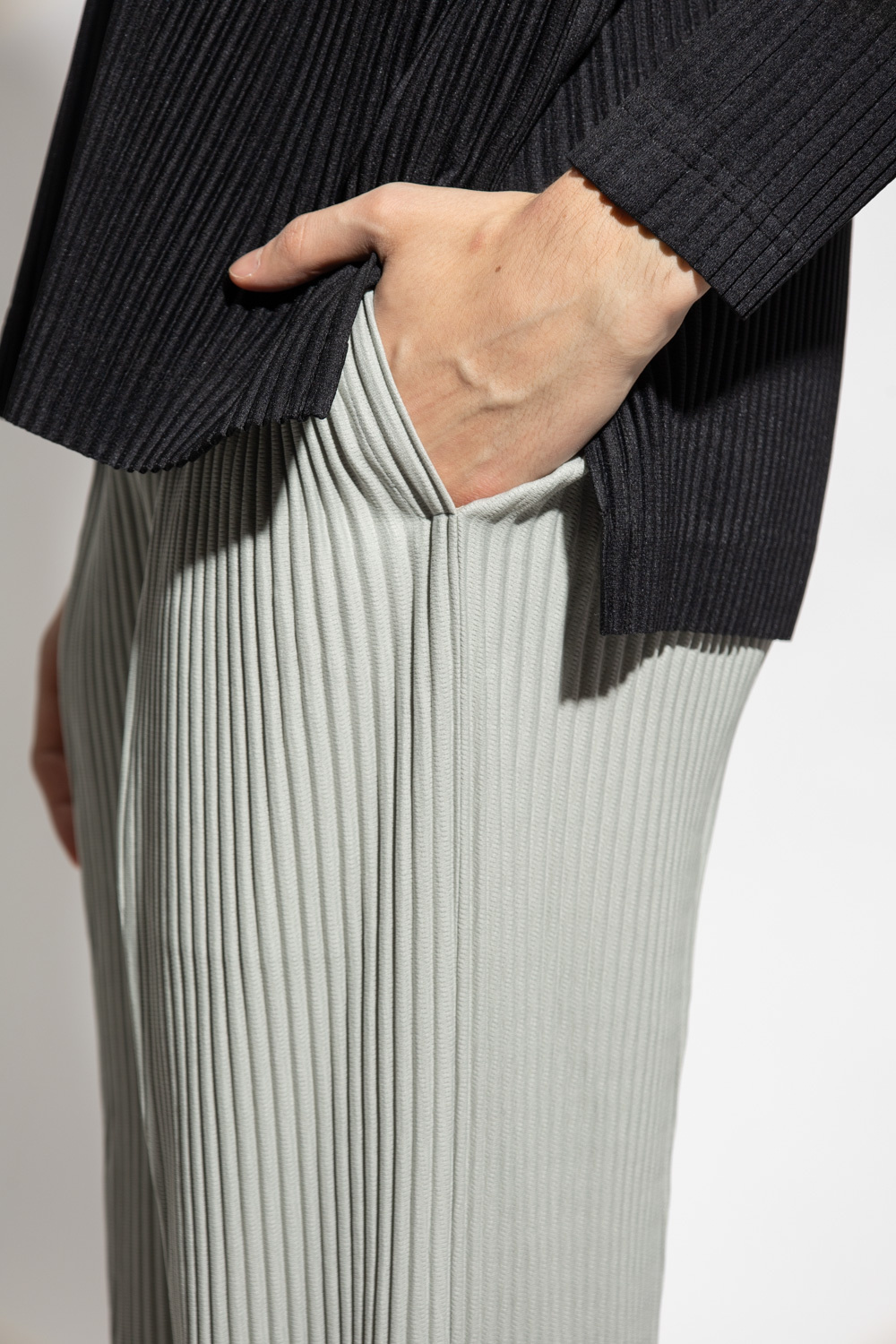 Grey Pleated trousers Issey Miyake Homme Plisse - Vitkac GB